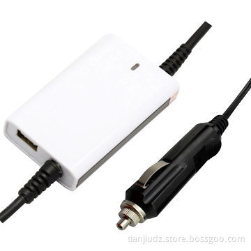 Automatic Universal 90W DC Laptop Adapter, Use in Cars with USB 5V 2A for iPhone/iPad